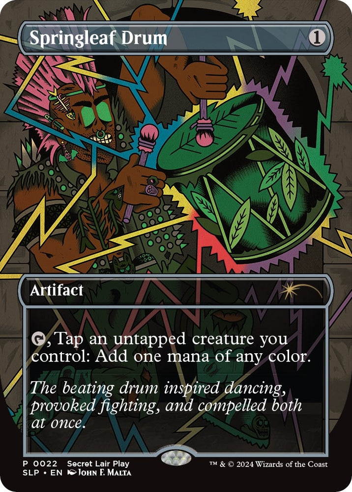 Image for Springleaf Drum (22) [Secret Lair Showdown]