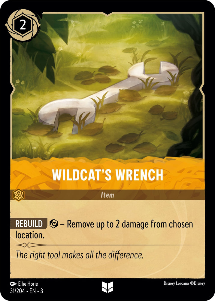 Image for Wildcat's Wrench (31/204) - Disney Lorcana