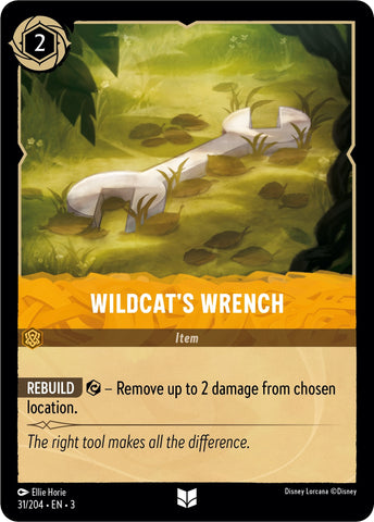 Image for Wildcat's Wrench (31/204) - Disney Lorcana