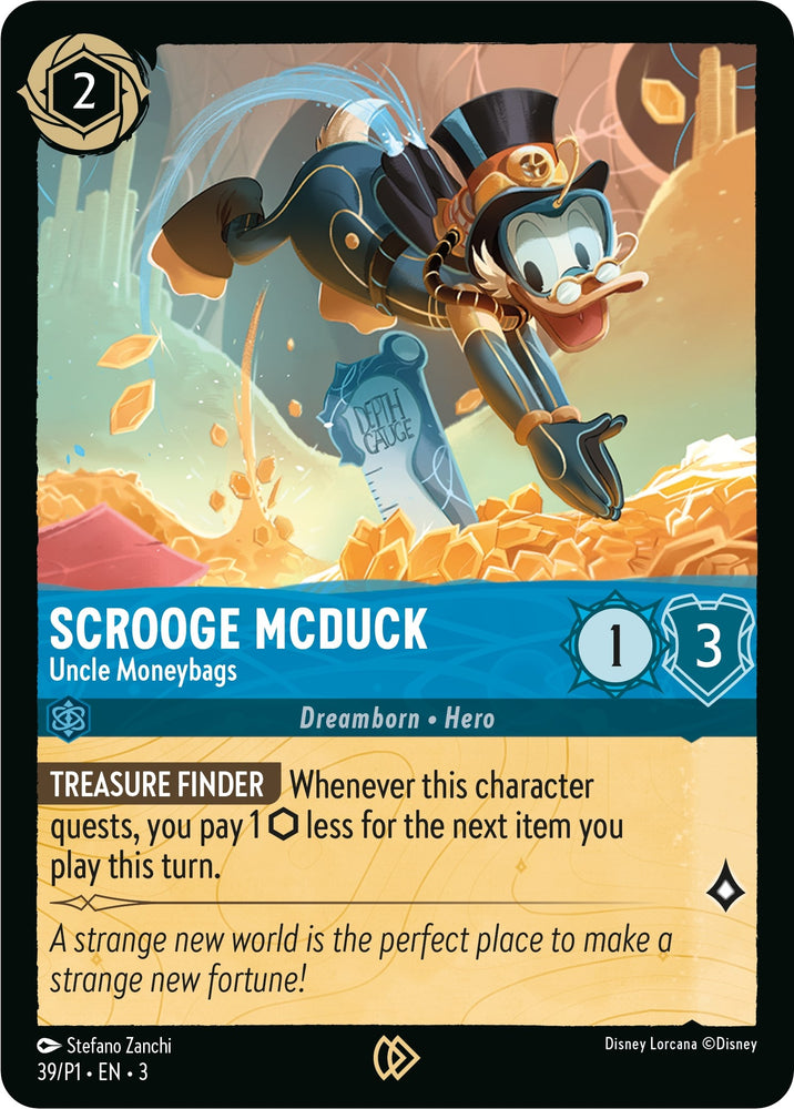 Image for Scrooge McDuck - Uncle Moneybags (39) - Disney Lorcana