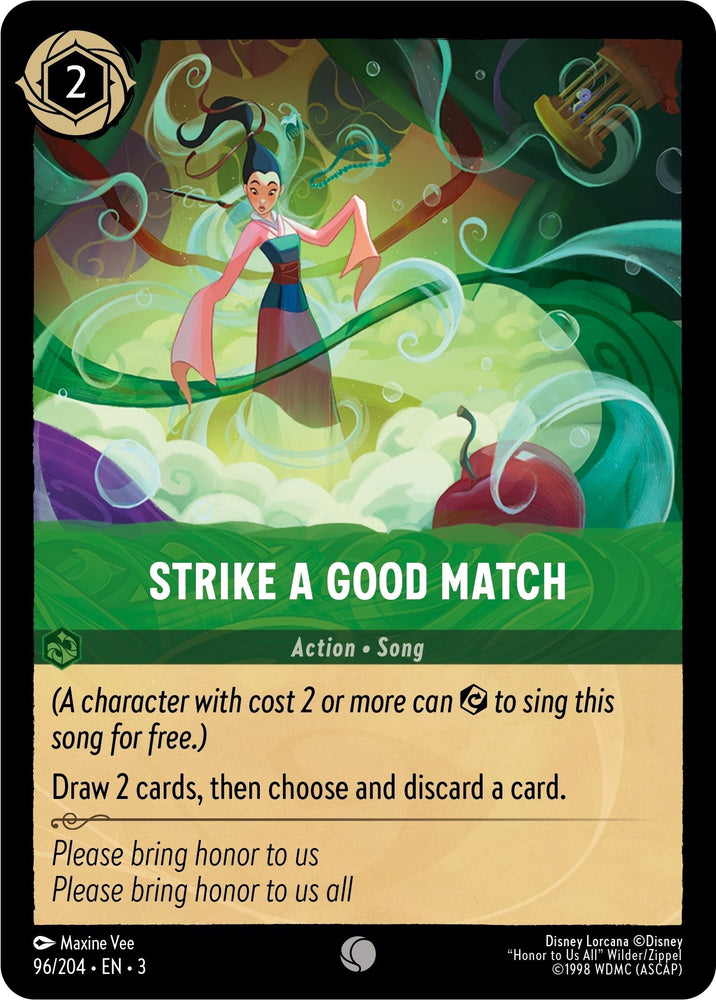 Image for Strike a Good Match (96/204) - Disney Lorcana
