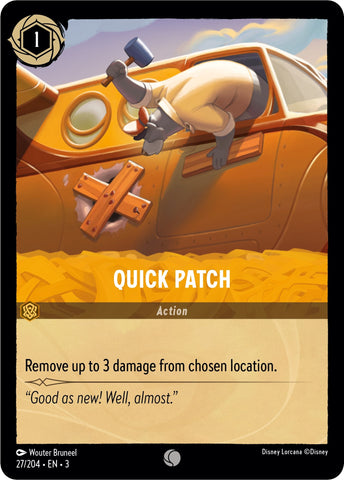 Image for Quick Patch (27/204) - Disney Lorcana