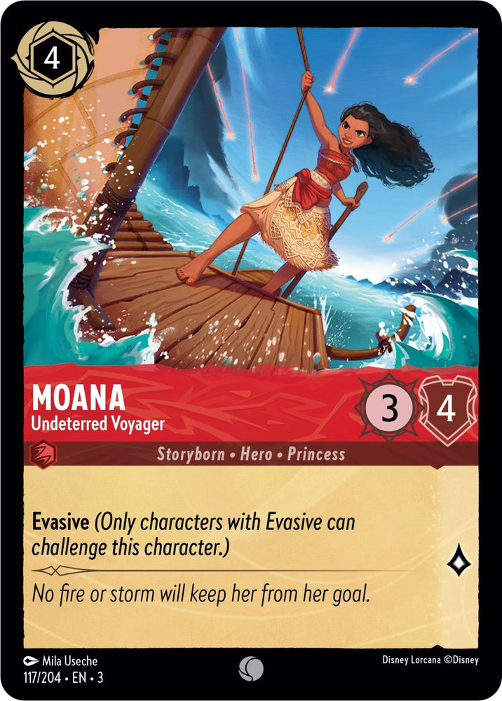 Image for Moana - Undeterred Voyager (117/204) [Into the Inklands]