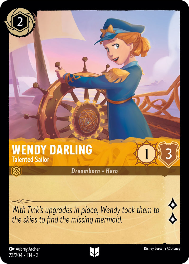 Image for Wendy Darling - Talented Sailor (23/204) - Disney Lorcana