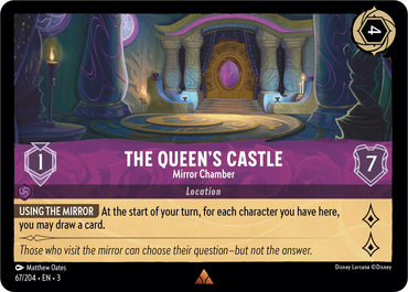 Image for The Queen's Castle - Mirror Chamber (67/204) - Disney Lorcana
