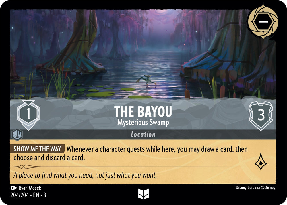 Image for The Bayou - Mysterious Swamp (204/204) - Disney Lorcana