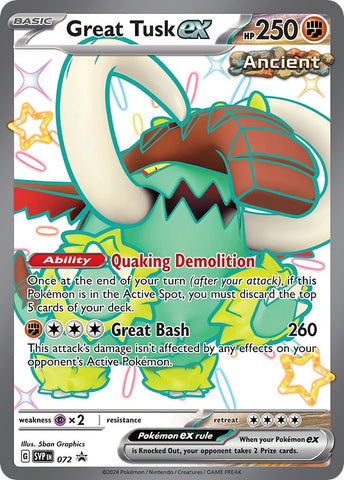 Image for Great Tusk ex - 072 (072) (SVP)