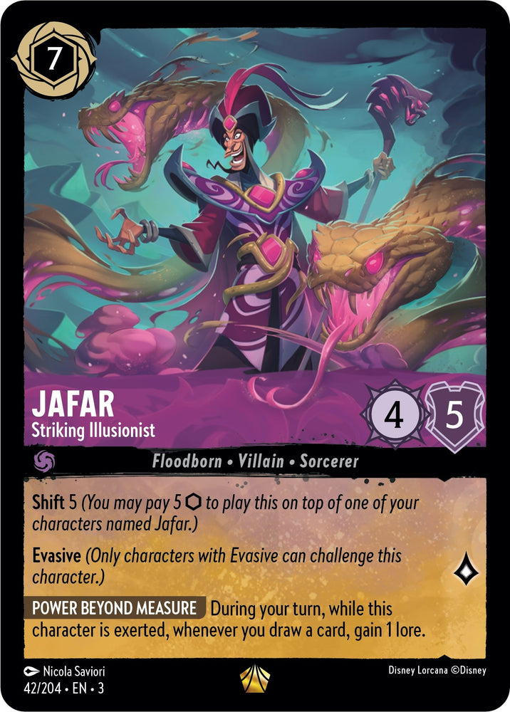 Image for Jafar - Striking Illusionist (42/204) [Into the Inklands]
