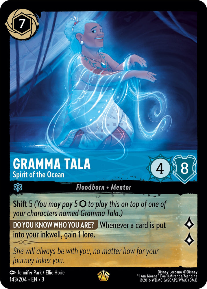 Image for Gramma Tala - Spirit of the Ocean (143/204) [Into the Inklands]