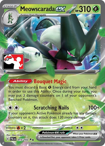 Image for Meowscarada ex (015/193) [Prize Pack Series Cards]
