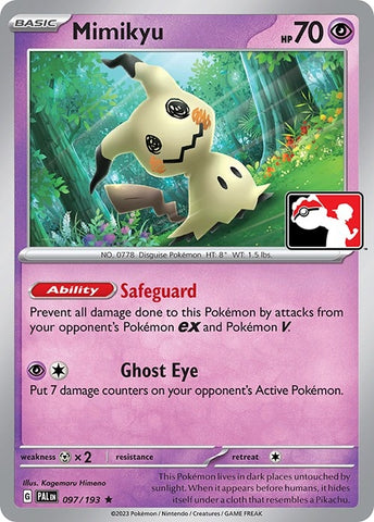 Image for Mimikyu (097/193) [Prize Pack Series Cards]