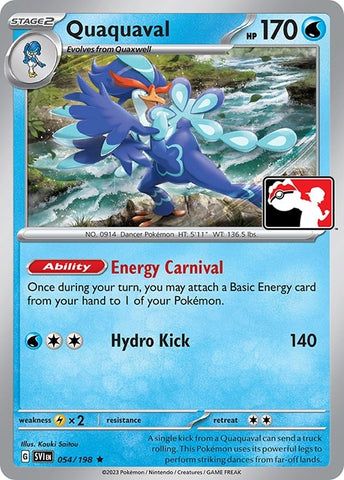 Image for Quaquaval (054/198) - Pokemon