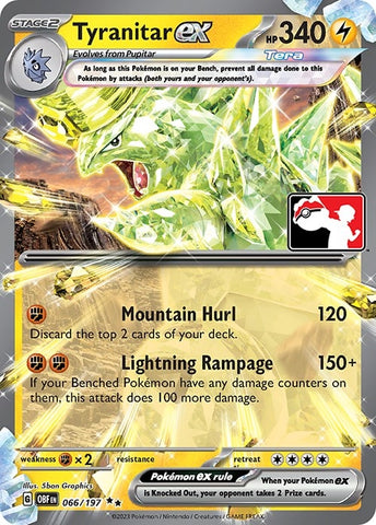 Image for Tyranitar ex (066/197) [Prize Pack Series Cards]