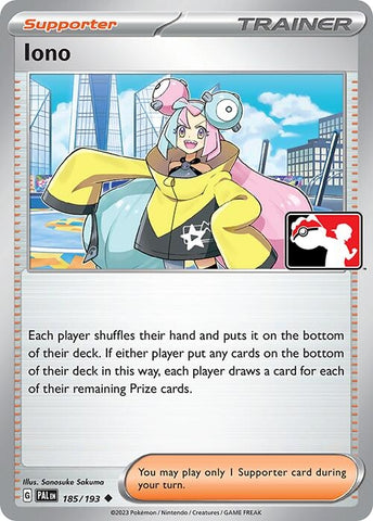 Image for Iono (185/193) [Prize Pack Series Cards]