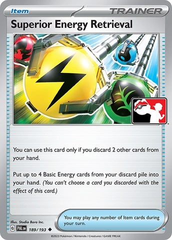 Image for Superior Energy Retrieval (189/193) [Prize Pack Series Cards]