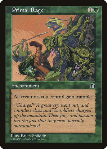 Image for Primal Rage - Magic: The Gathering