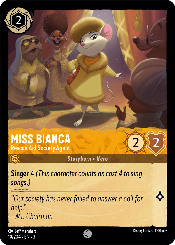 Image for Miss Bianca - Rescue Aid Society Agent (10/204) [Into the Inklands]