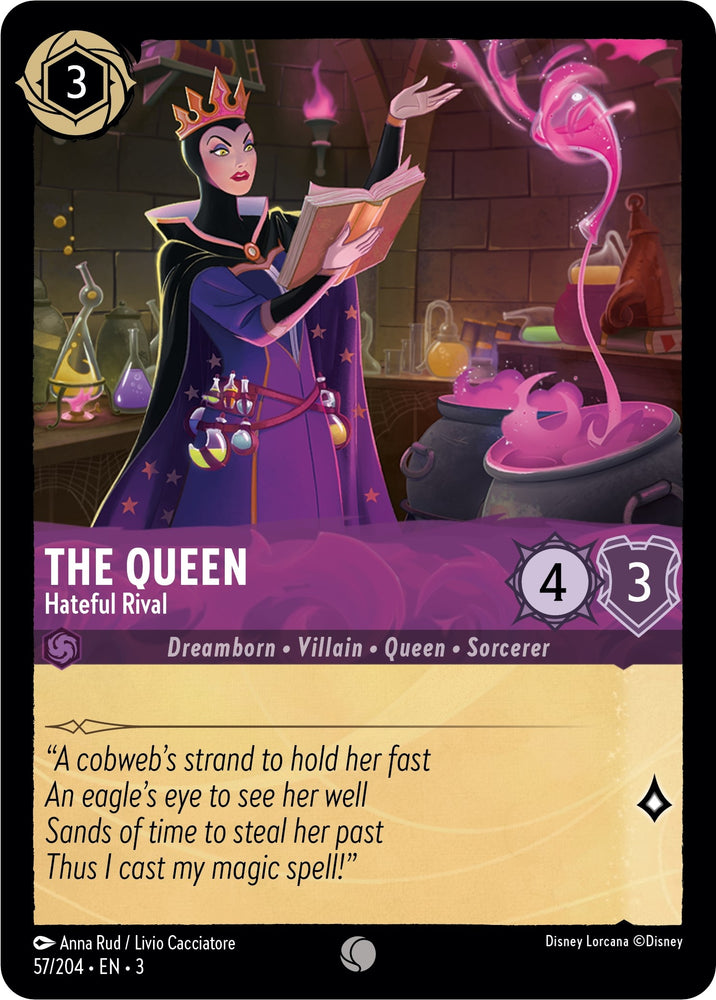 Image for The Queen - Hateful Rival (57/204) - Disney Lorcana