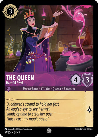 Image for The Queen - Hateful Rival (57/204) - Disney Lorcana