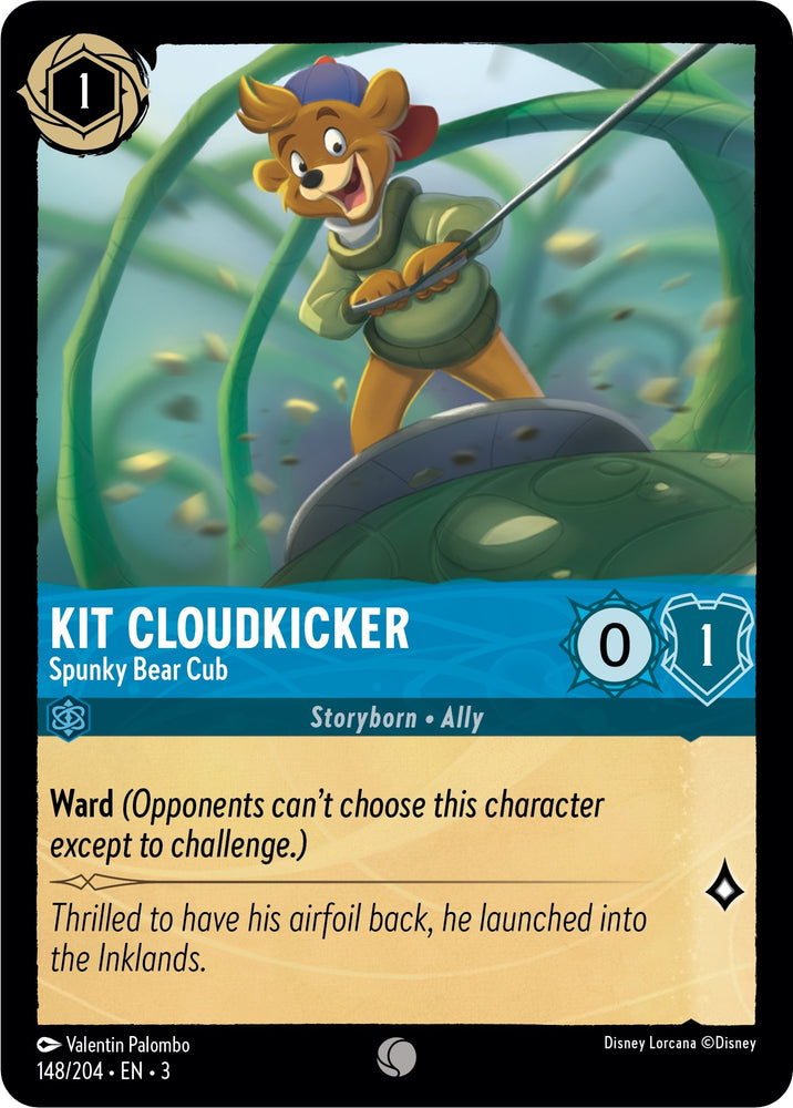 Image for Kit Cloudkicker - Spunky Bear Cub (148/204) [Into the Inklands]
