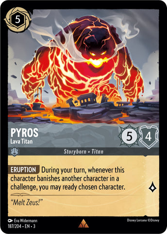 Image for Pyros - Lava Titan (187/204) - Disney Lorcana
