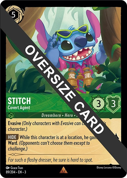 Image for Stitch - Covert Agent (Oversized) (89/204) [Into the Inklands]