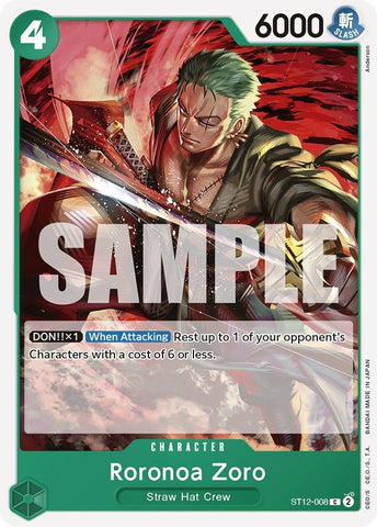 Image for Roronoa Zoro (ST12-008) - One Piece Card Game