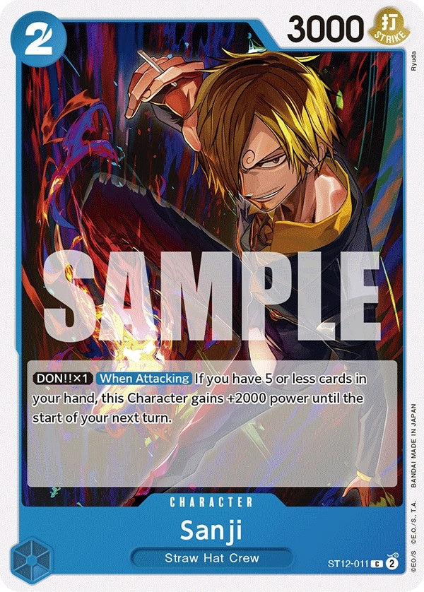 Image for Sanji (ST12-011) - One Piece Card Game