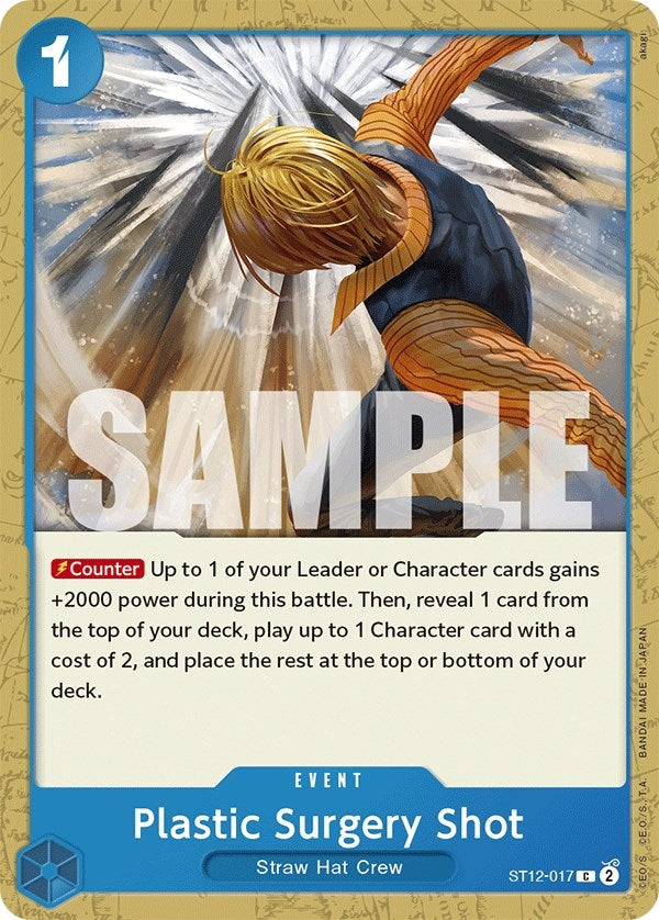 Image for Plastic Surgery Shot (ST12-017) - One Piece Card Game