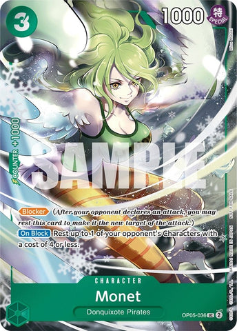 Monet (Event Pack Vol. 3) (OP05-036) (One Piece Promotion Cards)