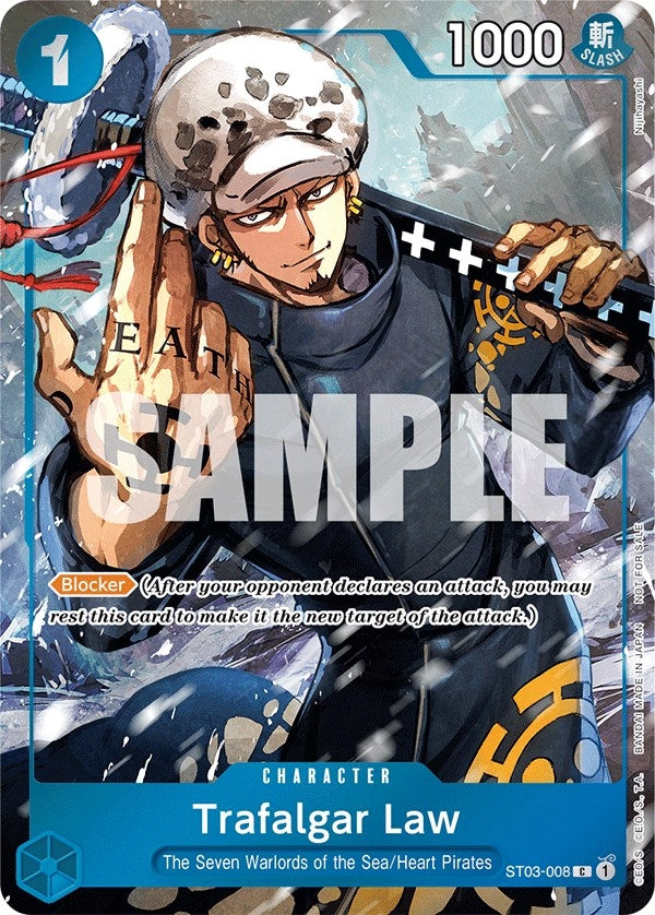 Image for Trafalgar Law (Event Pack Vol. 3) (ST03-008) (One Piece Promotion Cards) - One Piece Card Game