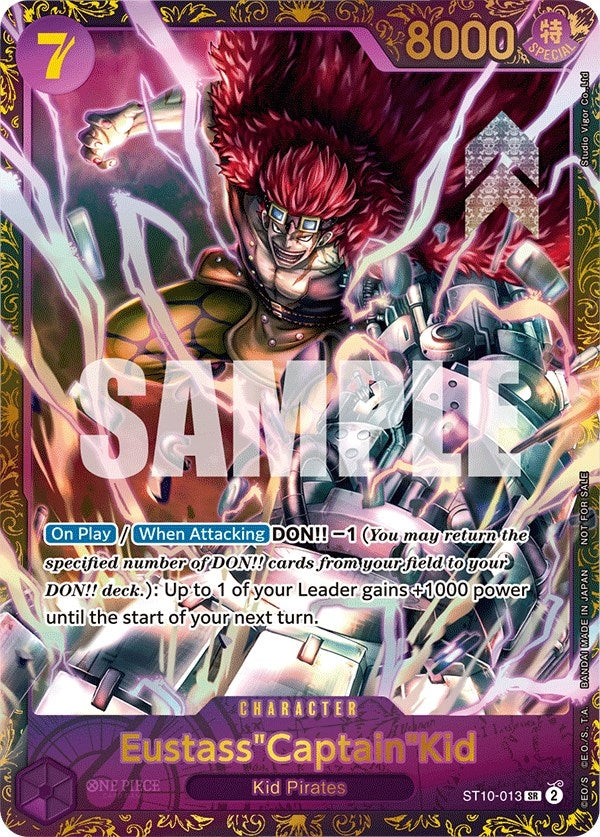 Eustass"Captain"Kid - ST10-013 (ST10-013) (One Piece Promotion Cards)