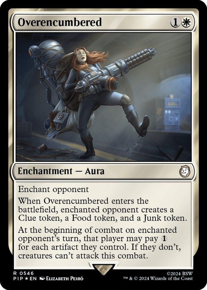 Image for Overencumbered (Surge Foil) (546) [Universes Beyond: Fallout]