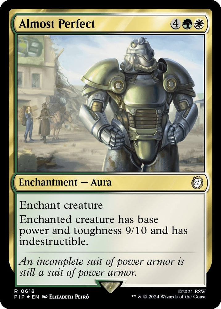 Image for Almost Perfect (Surge Foil) (618) [Universes Beyond: Fallout]