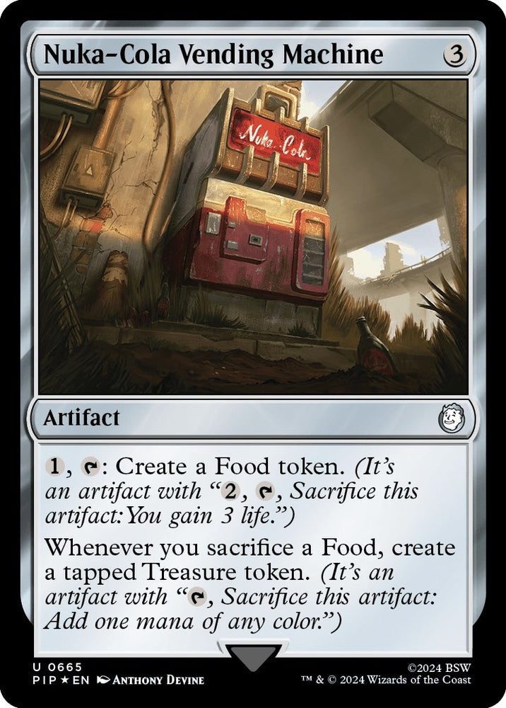 Image for Nuka-Cola Vending Machine (Surge Foil) (665) [Universes Beyond: Fallout]