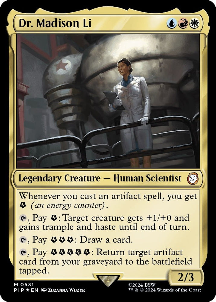 Image for Dr. Madison Li (Surge Foil) (531) [Universes Beyond: Fallout]
