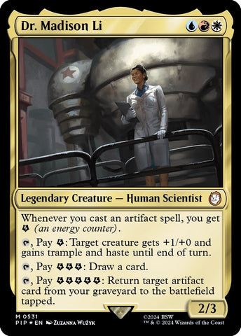Image for Dr. Madison Li (Surge Foil) (531) [Universes Beyond: Fallout]
