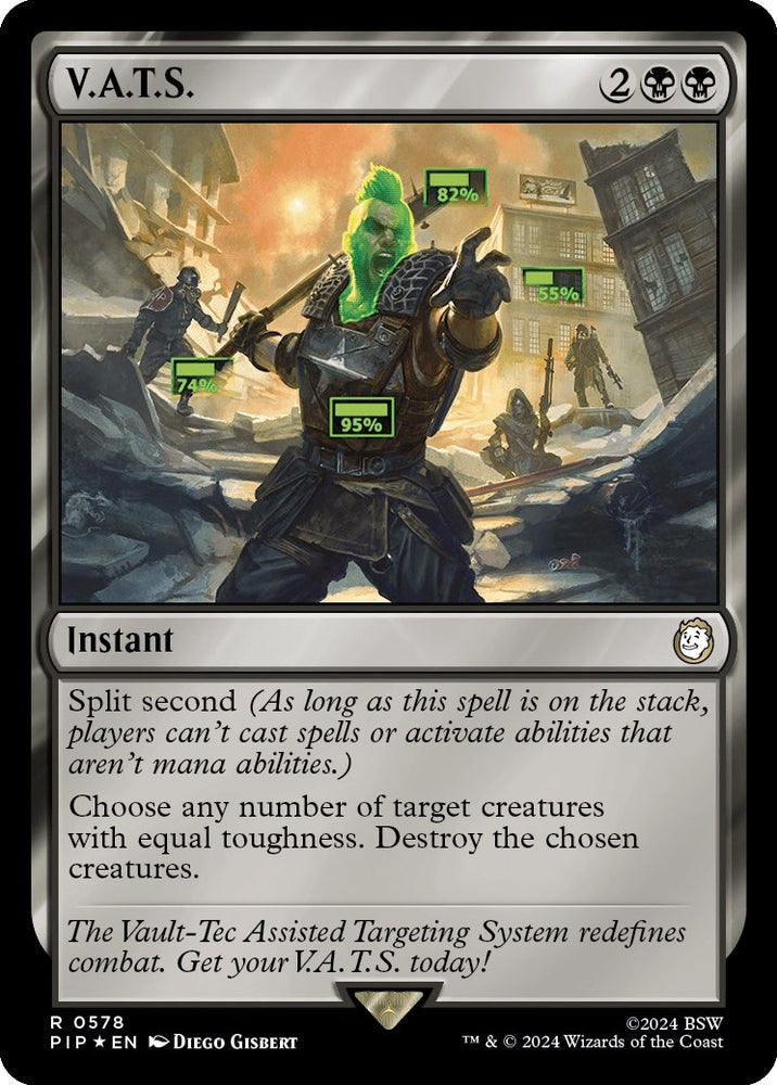Image for V.A.T.S. (Surge Foil) (578) [Universes Beyond: Fallout]