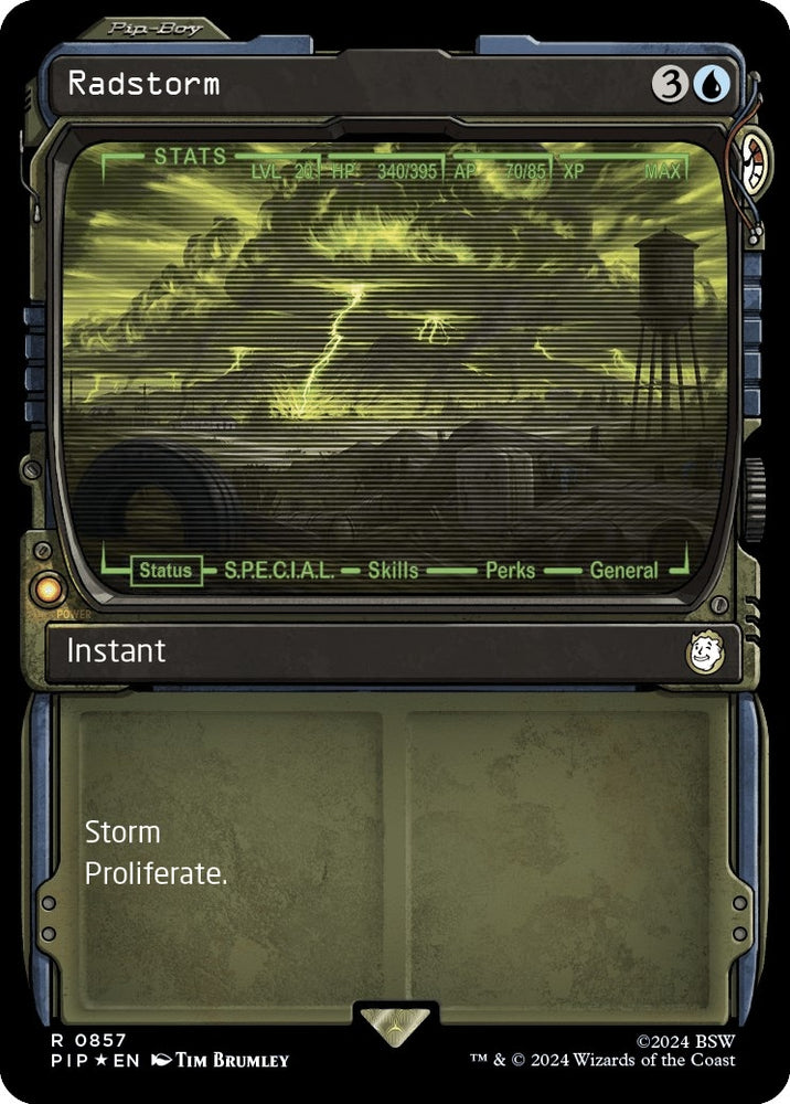 Image for Radstorm (Showcase) (Surge Foil) (857) [Universes Beyond: Fallout]