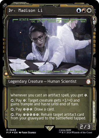 Image for Dr. Madison Li (Showcase) (Surge Foil) (869) [Universes Beyond: Fallout]