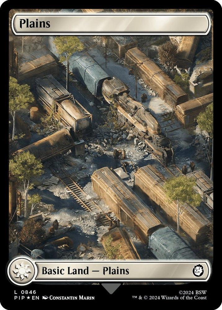 Image for Plains (0846) (Surge Foil) (846) [Universes Beyond: Fallout]