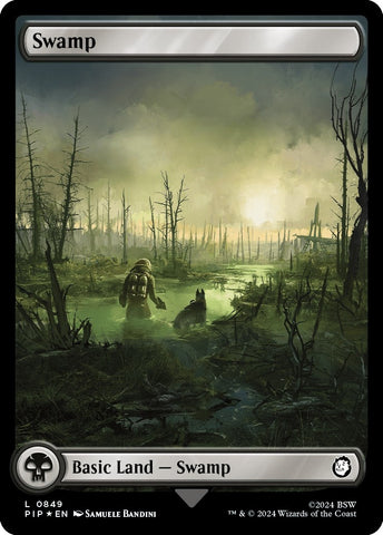 Image for Swamp (0849) (Surge Foil) (849) [Universes Beyond: Fallout]