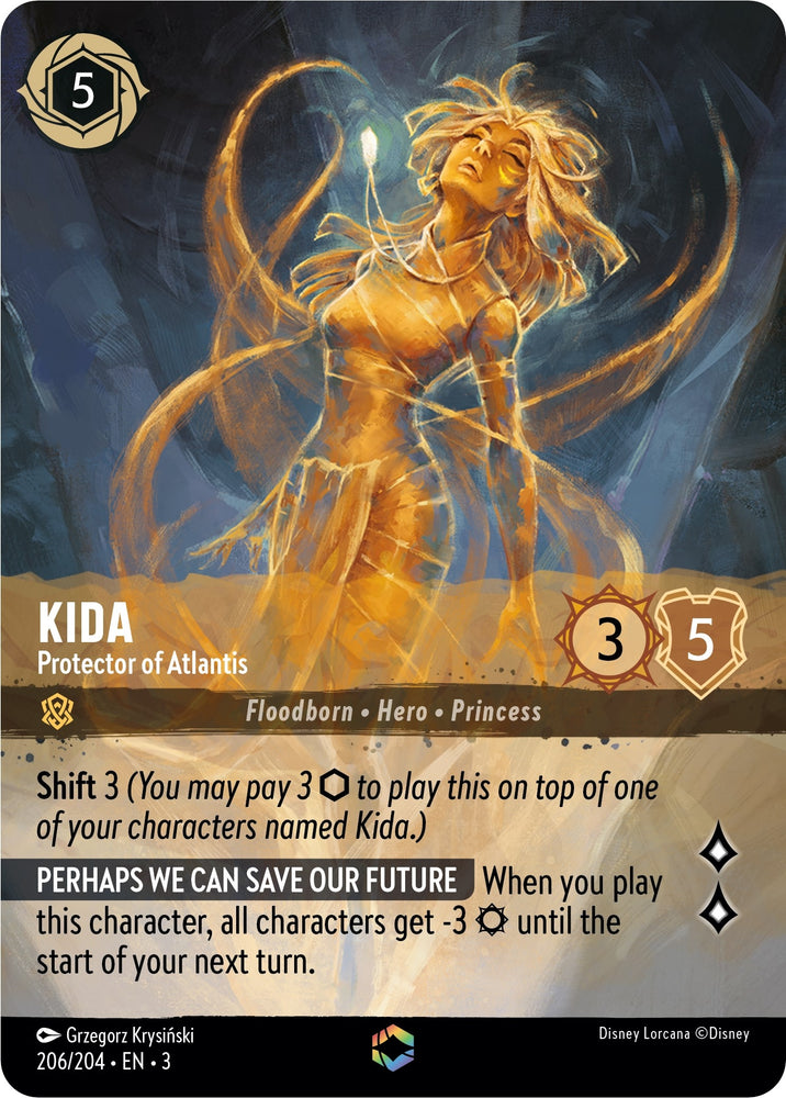 Image for Kida - Protector of Atlantis (Enchanted) (206/204) [Into the Inklands]