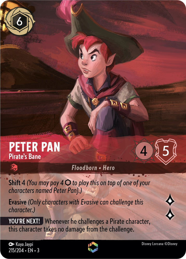 Image for Peter Pan - Pirate's Bane (Enchanted) (215/204) [Into the Inklands]