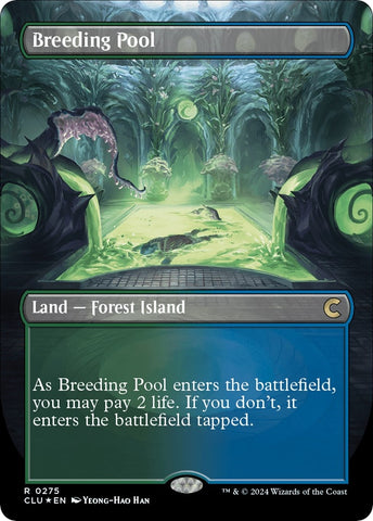 Image for Breeding Pool (Borderless) (275) [Ravnica: Clue Edition]