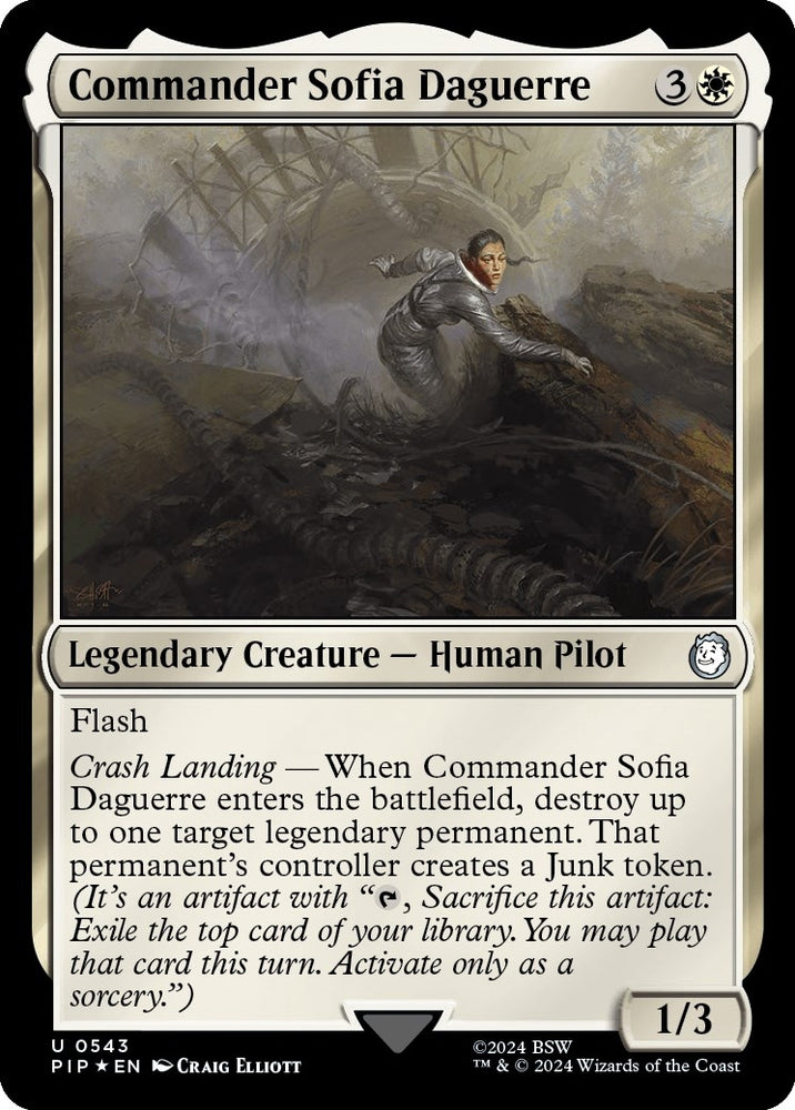 Image for Commander Sofia Daguerre (Surge Foil) (543) [Universes Beyond: Fallout]