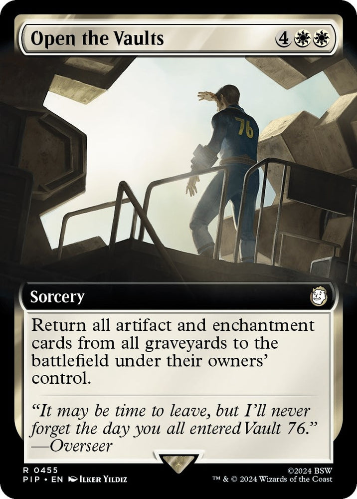 Image for Open the Vaults (Extended Art) (455) [Universes Beyond: Fallout]