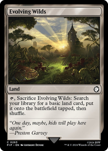 Image for Evolving Wilds (263) [Universes Beyond: Fallout]
