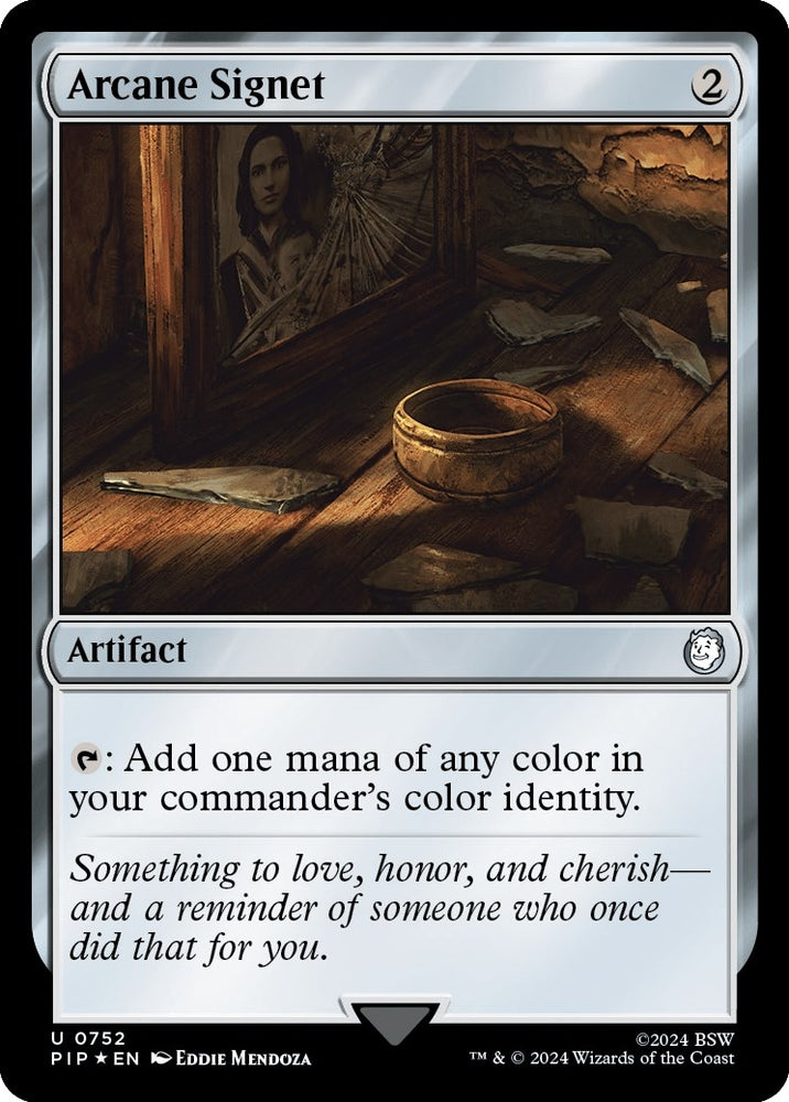 Image for Arcane Signet (Surge Foil) (752) [Universes Beyond: Fallout]