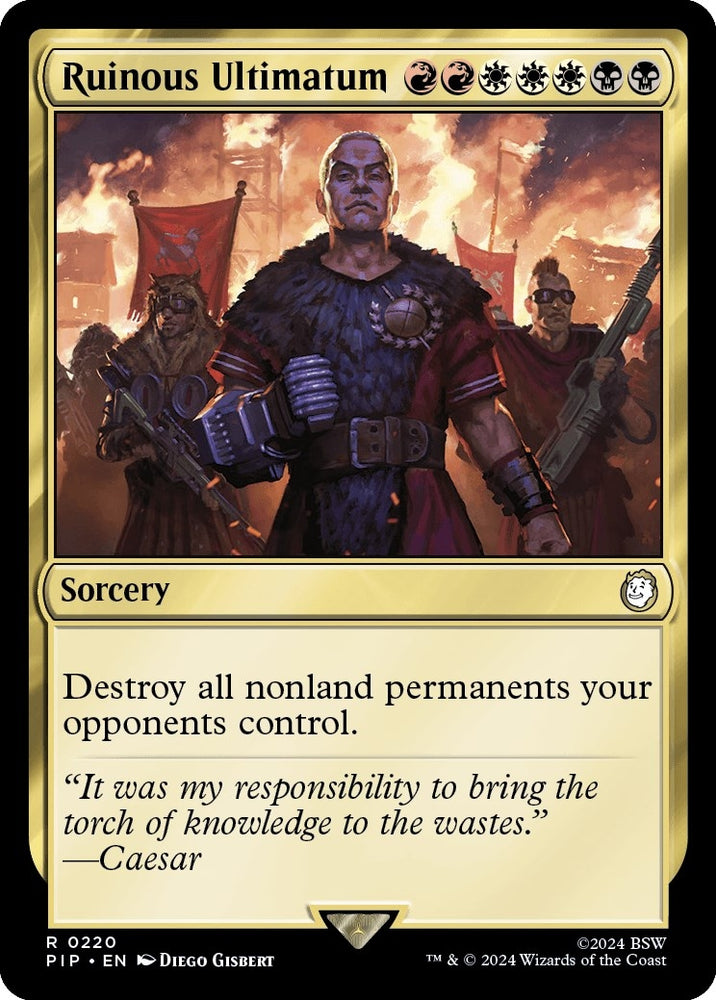 Image for Ruinous Ultimatum (220) [Universes Beyond: Fallout]